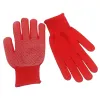 Red anti-slip gloves, thickened and wear-resistant, for work, labor protection, hand protection, suitable for both men and women Item Picture